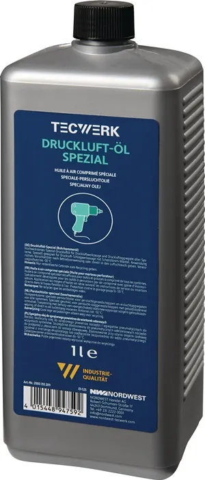 Perslucht olie