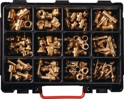 Assortimentsbox messing gedr. Onderdelen — extra foto