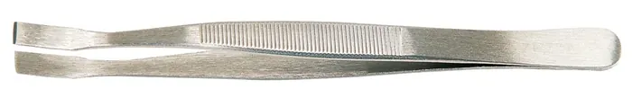 Platte pincet lengte 120 mm