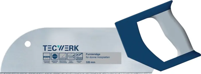 Fineerzaag lengte 325 mm