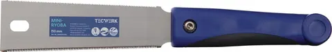 Japanse zaag/fijntrekzaag Mini Ryoba lengte 150 mm