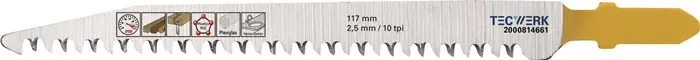 Decoupeerzaagblad lengte 117 mm