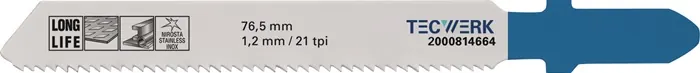 Decoupeerzaagblad lengte 76,5 mm (art. 2000814664)