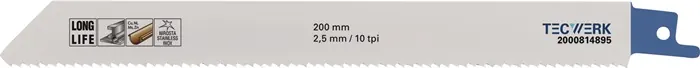 Reciprozaagblad lengte 200 mm (art. 2000814895)