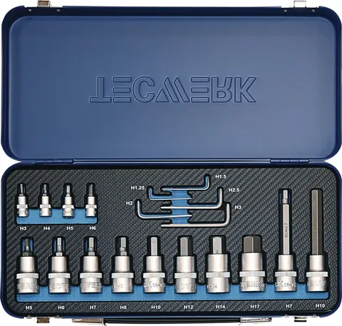Dopsleutel-set 17 mm