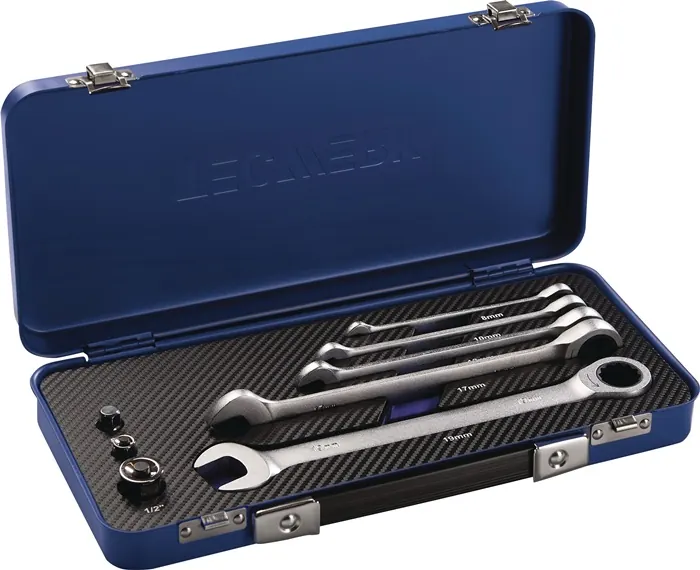 Ratel-ring-steeksleutel-set 19 mm