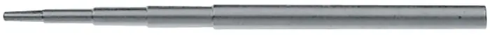 Trapvormige draaistift lengte 250 mm