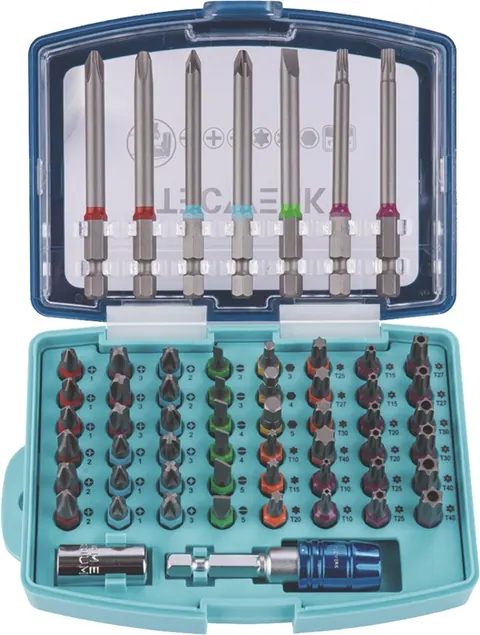 Bitassortiment 56dlg. sleuf/PH/PZD/TX/TX m.bo./inbus — extra foto