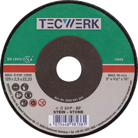 Doorslijpschijf Ø22,23 mm (art. 2000841341)