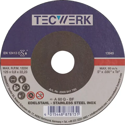 Doorslijpschijf Ø22,23 mm (art. 2000841780)