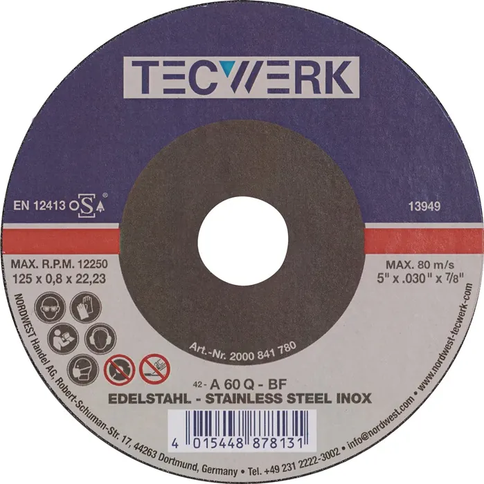 Doorslijpschijf Ø22,23 mm (art. 2000841780)