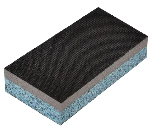 Handschuurblok met klitbevestiging 68 mm