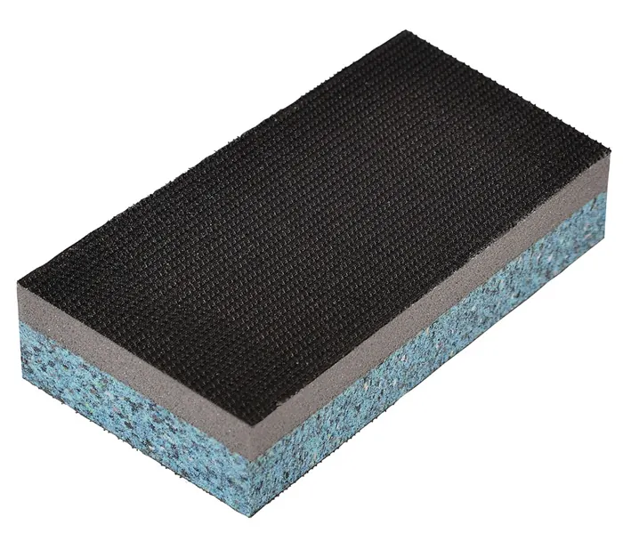 Handschuurblok met klitbevestiging 68 mm