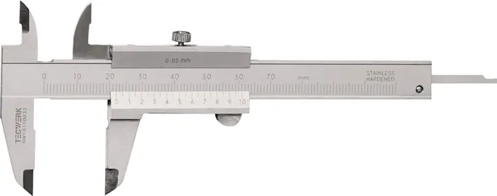 Zakschuifmaat DIN 862 70 mm