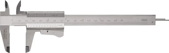 Zakschuifmaat DIN 862 150 mm (art. 2000851010)