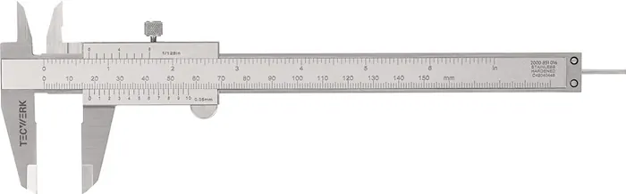 Zakschuifmaat DIN 862 150 mm (art. 2000851016)