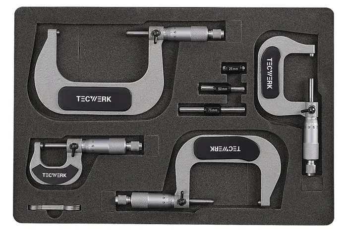Schroefmaten-set DIN 863/1 100 mm
