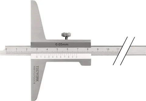 Diepteschuifmaat DIN 862 200 mm (art. 2000851218)