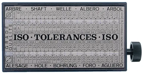 ISO-tolerantietabel Tolerator 110 mm