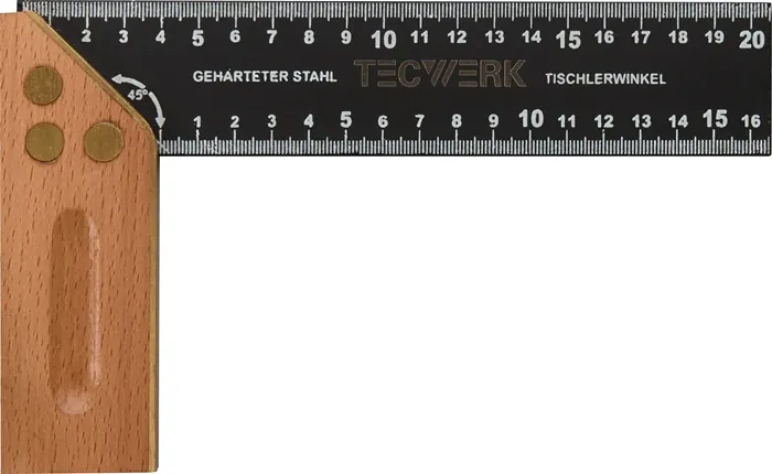 Timmermanswinkelhaak lengte 400 mm