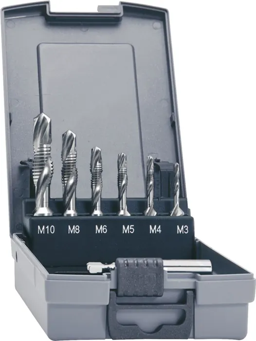 Combi-draadtap-set DIN 3126