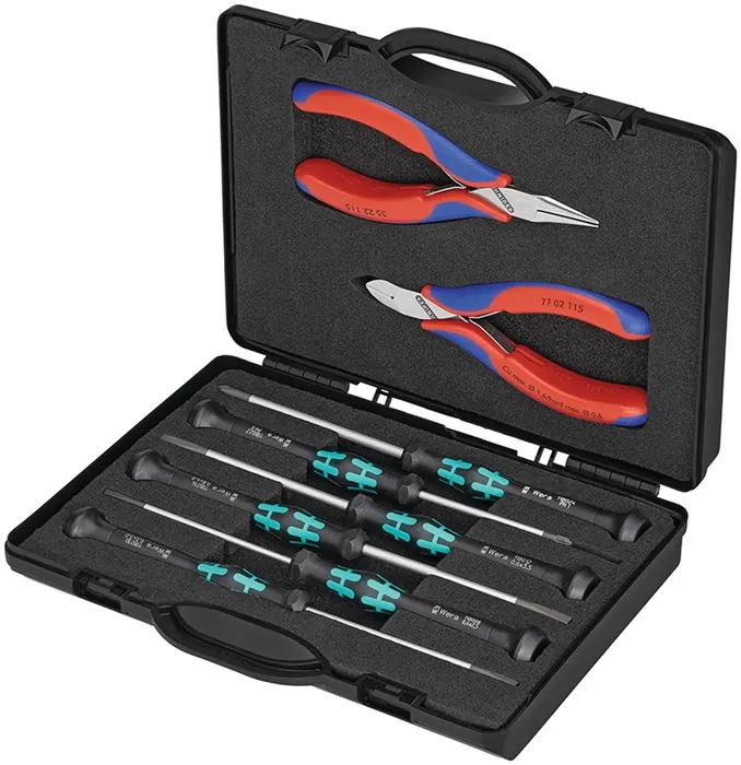 Elektronicagereedschap-set