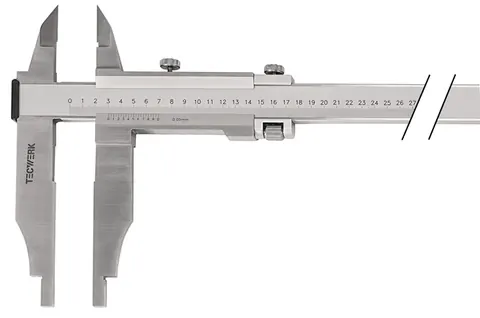 Werkplaatsschuifmaat DIN 862 lengte 150 mm (art. 2000851139) — extra foto
