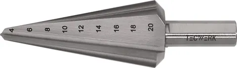 Getrapte plaatboor lengte 71 mm (art. 2000862032)