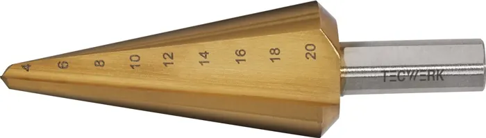 Getrapte plaatboor lengte 71 mm (art. 2000862042)