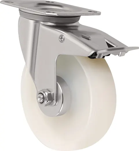 Zwenkwiel met totaalklem Ø100 mm, 150 kg