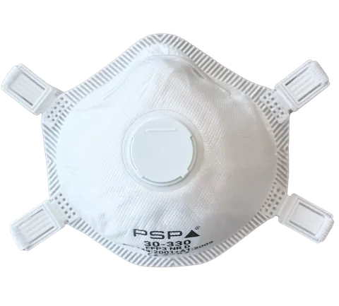 PSP 30-330 FFP3 stofmasker met ventiel One size Wit