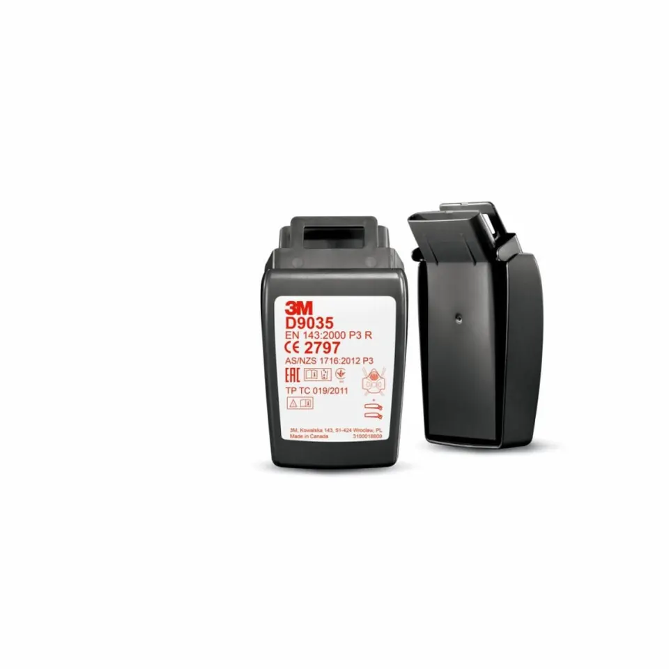 3M Secure Click™ Stoffilter D9035, P3 R, met kunststof omhulsel