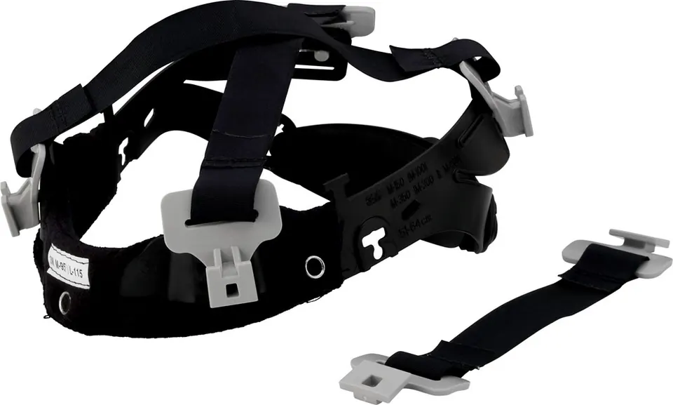 3M M-350 Hoofdharnas tbv M300/400 helm Zwart