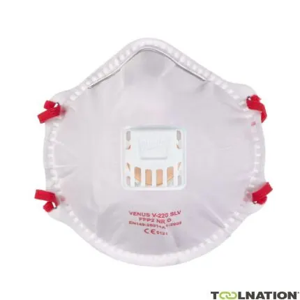 Milwaukee 8548 Masker FFP2 ventiel, 10st