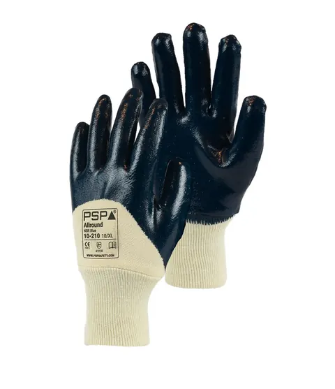 PSP 10-210 Allround NBR Werkhandschoen 9 blauw/ecru