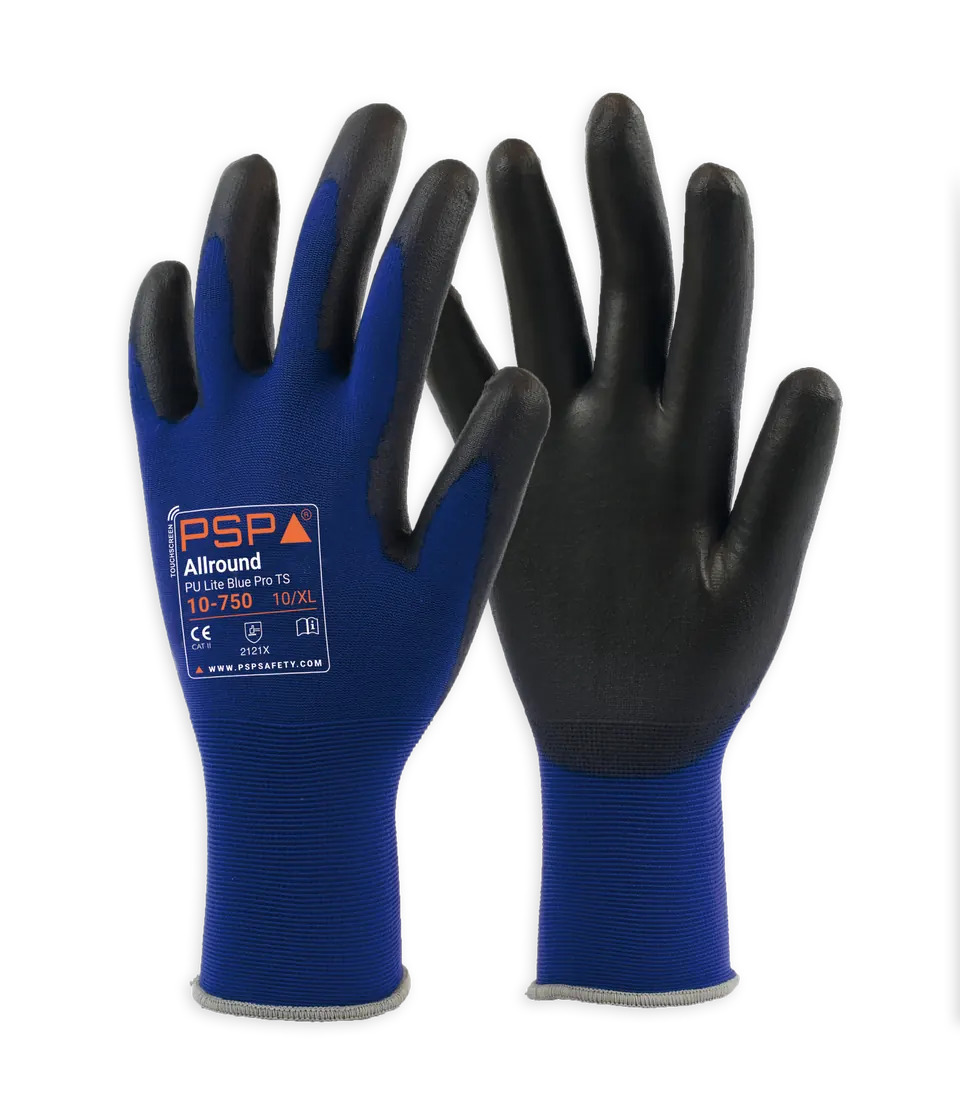 PSP 10-750 Allround Top PU Lite TS Blauw / Zwart