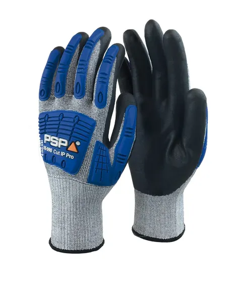 PSP 15-590 Cut Protect Cut D Cut IP Pro Werkhandschoen 6 blauw/grijs/zwart