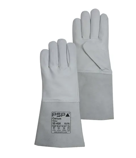 PSP 32-435 Leren Lashandschoen 10 naturel