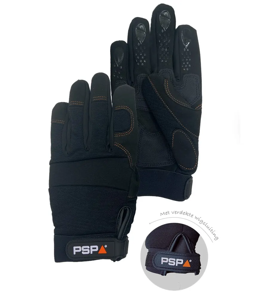 PSP 39-510 Mechanic Grip Black Pro 11 Zwart