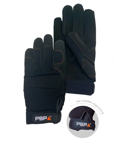 PSP 39-600 Mechanic Winter Black Pro zwart
