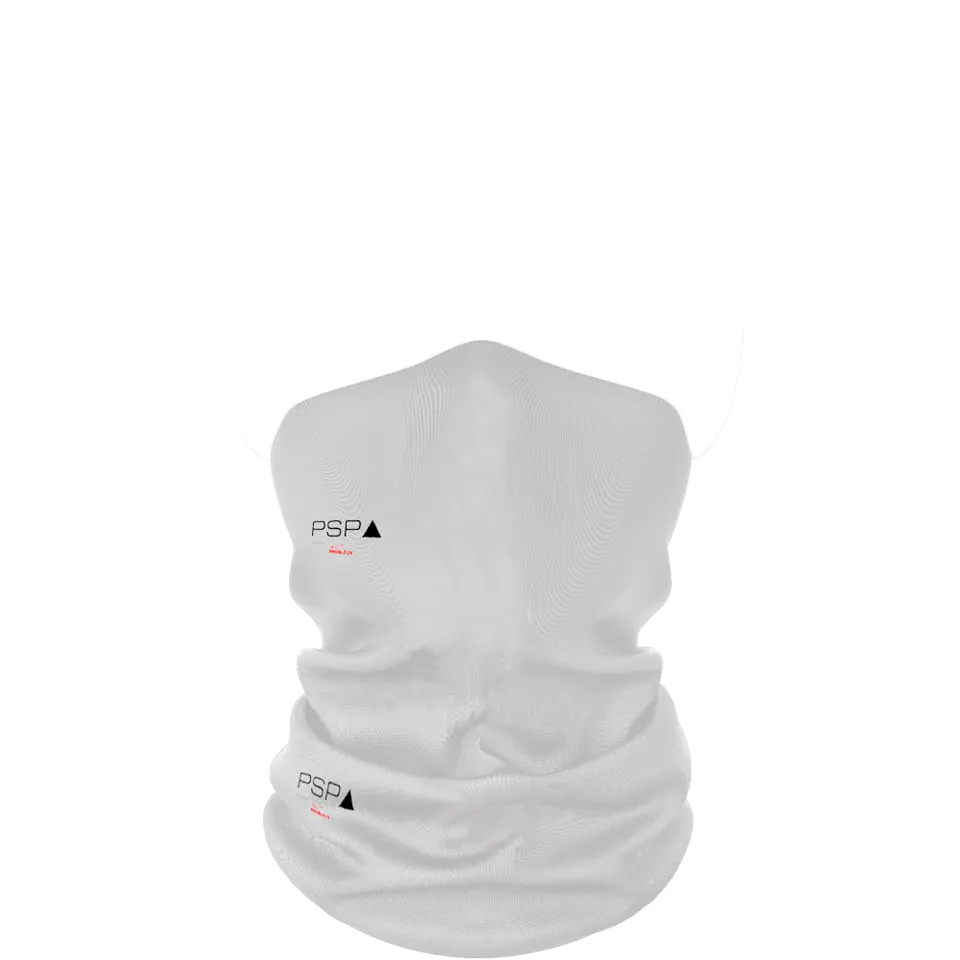 PSP 80-100 HEIQ Viroblock Neck Gaiter Universeel Wit