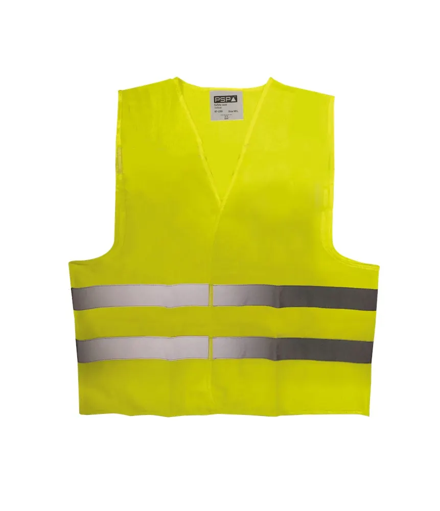 PSP 87-230 Verkeersvest Yellow XL/XXL Hi-Vis Geel