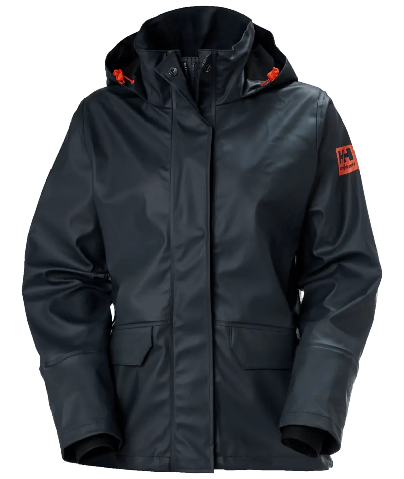 Helly Hansen 70286 W Gale Regenjack 3XL Zwart