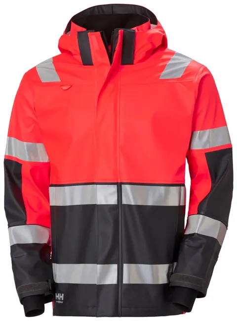 Helly Hansen 70295 Alna 2.0 Regenjack 3XL Rood/Ebony
