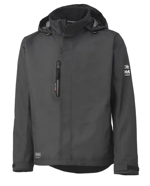 Helly Hansen 71043 Manchester Shell Jacket Donkergrijs