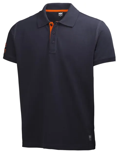 Helly Hansen 79025 Oxford Polo 2XL Marine Blauw
