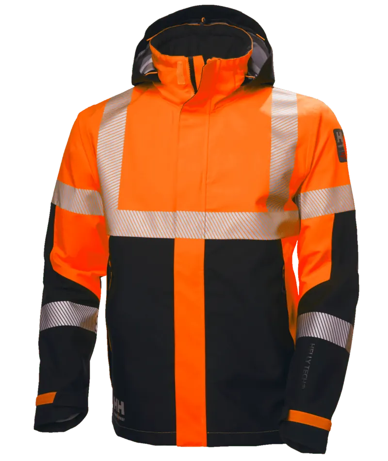 Helly Hansen 71172 ICU Shell Jacket XL Oranje/Ebony