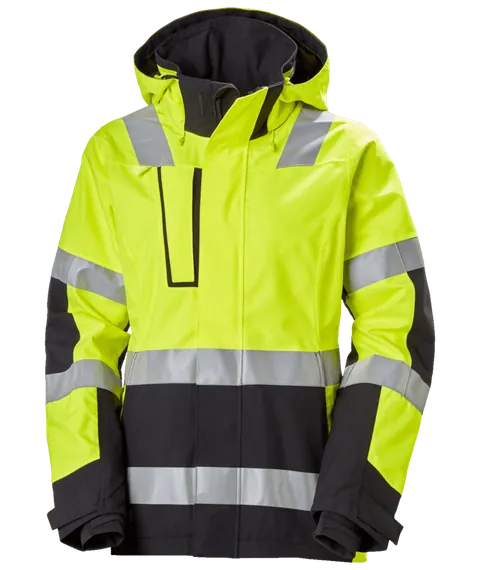 Helly Hansen 71294 W Luna Hi Vis Jacket 3XL Geel/Ebony