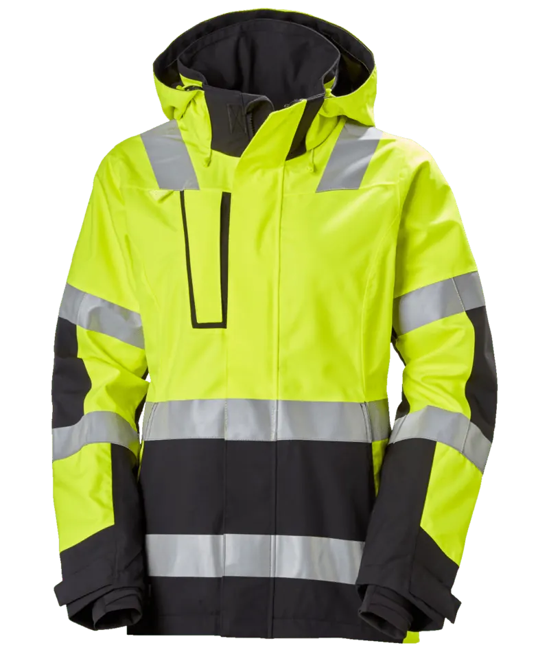 Helly Hansen 71294 W Luna Hi Vis Jacket 3XL Geel/Ebony