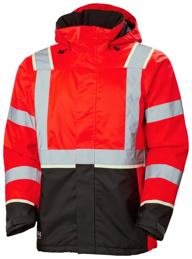 Helly Hansen 71355 UC-ME Winter Jacket XXL Red/Ebony